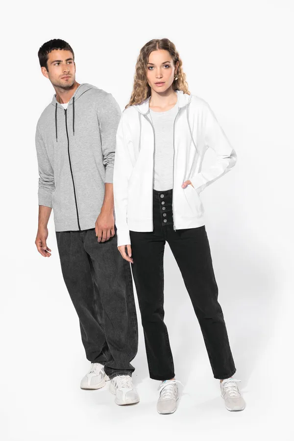 Lightweight Cotton Hooded Sweatshirt