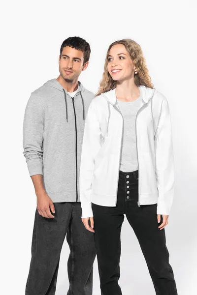 Lightweight Cotton Hooded Sweatshirt