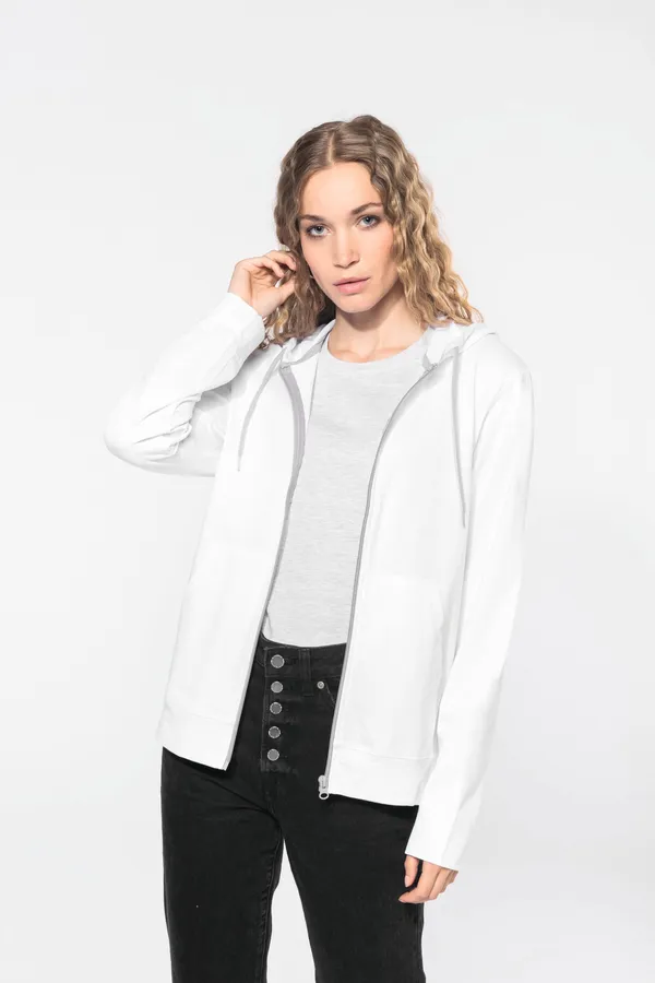 Lightweight Cotton Hooded Sweatshirt