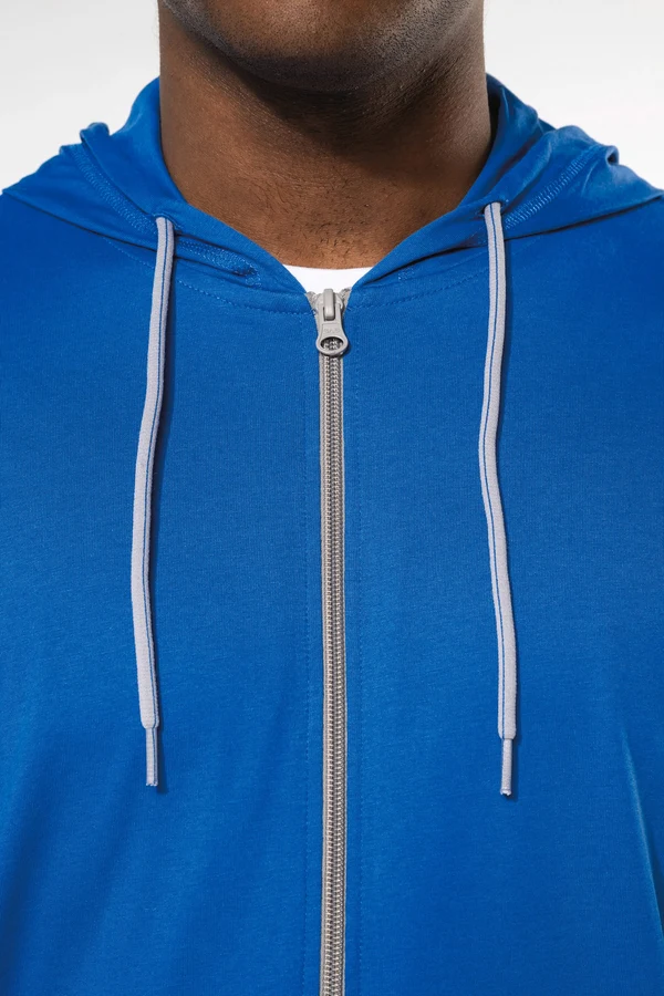 Lightweight Cotton Hooded Sweatshirt