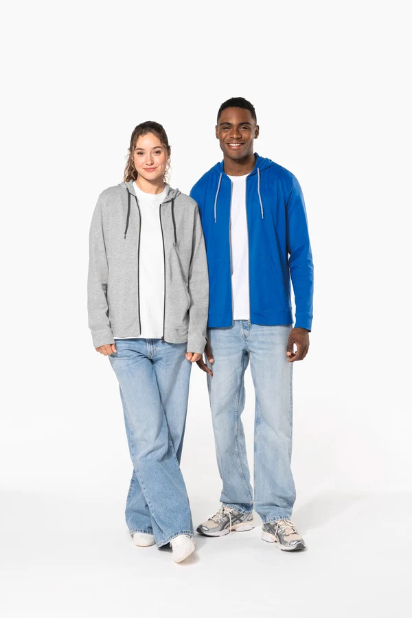 Lightweight Cotton Hooded Sweatshirt