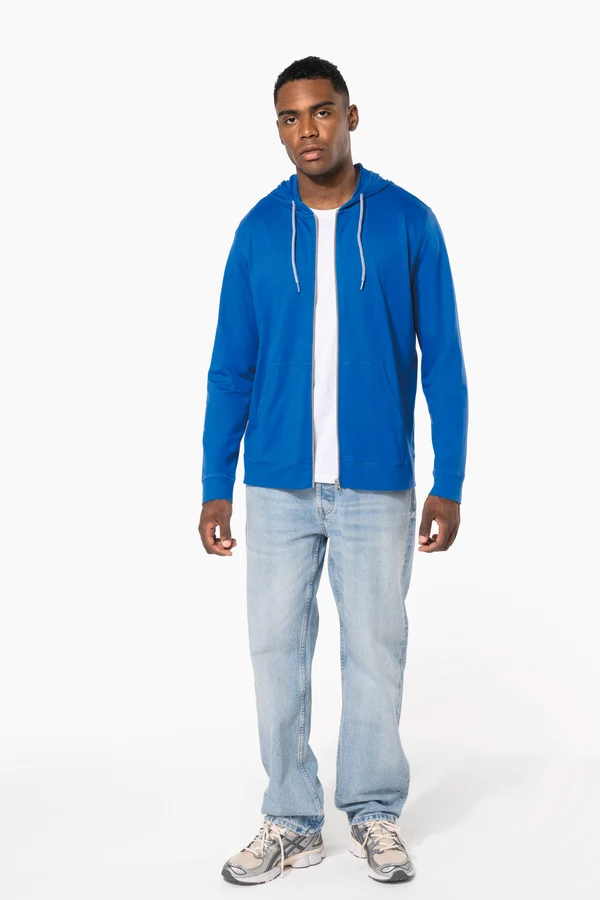 Lightweight Cotton Hooded Sweatshirt