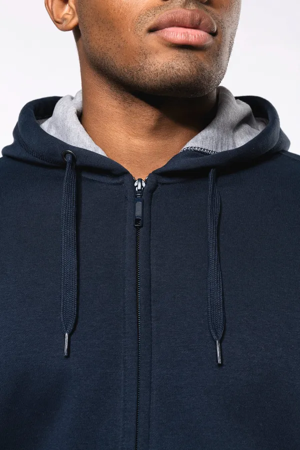 Kapuzensweatshirt mit Reißverschluss