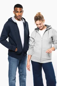 Kapuzensweatshirt mit Reißverschluss