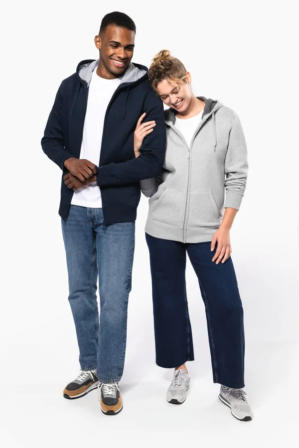 Kapuzensweatshirt mit Reißverschluss