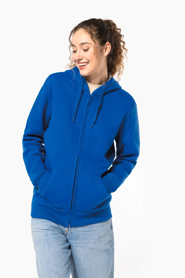 Kapuzensweatshirt mit Reißverschluss