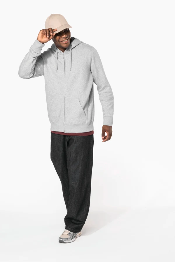 Kapuzensweatshirt mit Reißverschluss