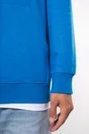 Herren-kapuzensweatshirt bicolor