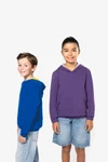 Kinder Kapuzenshirt Bicolor