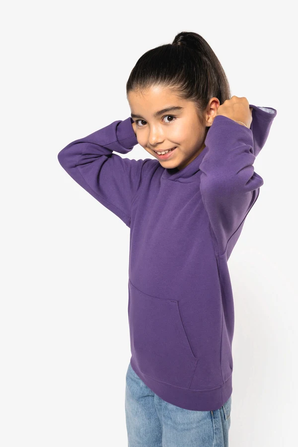 Kinder Kapuzenshirt Bicolor