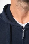 KAPUZENSHIRT MIT REIßVERSCHLUSS