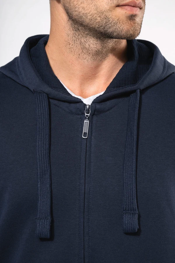 KAPUZENSHIRT MIT REIßVERSCHLUSS