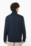 Herren Fleece-Sweater mit Reißverschluss