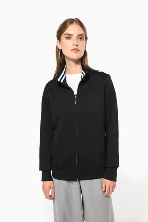Damen Fleece-Sweater mit Zip