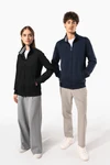 Damen Fleece-Sweater mit Zip