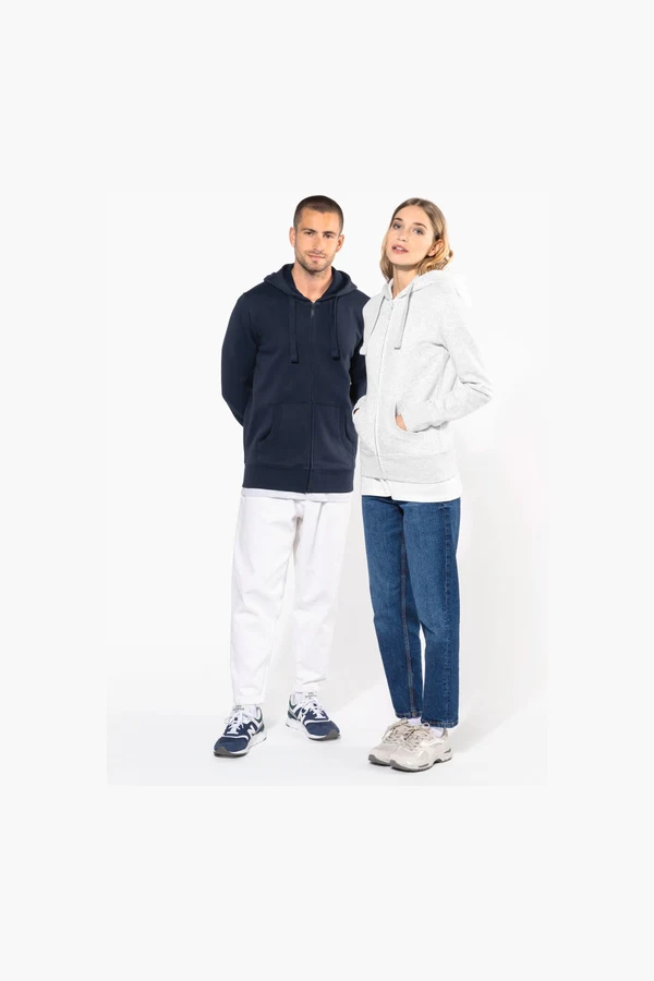 DAMEN KAPUZENSHIRT mit Reißververschluss