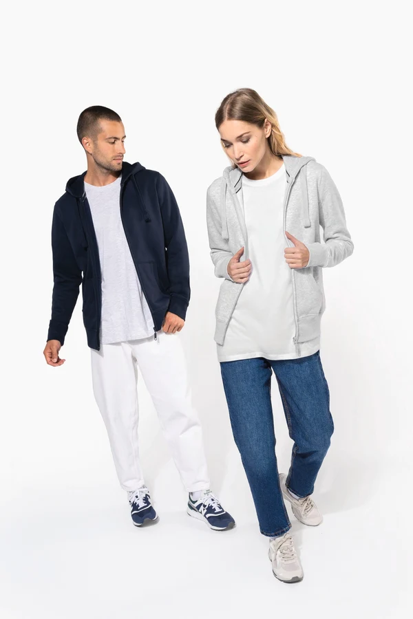 DAMEN KAPUZENSHIRT mit Reißververschluss