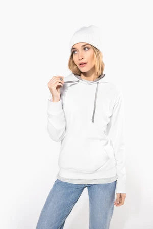 Damen-kapuzensweatshirt bicolor