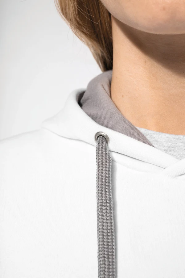Damen-kapuzensweatshirt bicolor