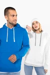 Damen-kapuzensweatshirt bicolor