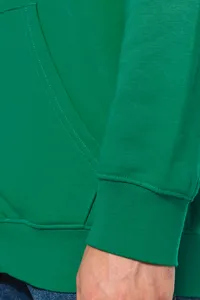 HERREN-KAPUZENSWEATSHIRT BICOLOR mit Reißverschluss