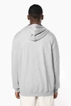 HERREN-KAPUZENSWEATSHIRT BICOLOR mit Reißverschluss
