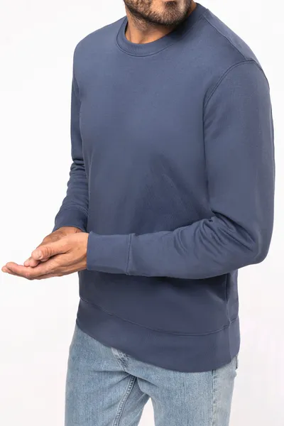 Umweltfreundliches Sweatshirt mit Rundhalsausschnitt