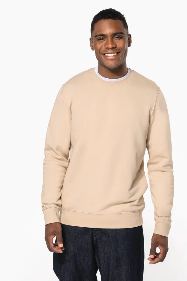 Umweltfreundliches Sweatshirt mit Rundhalsausschnitt