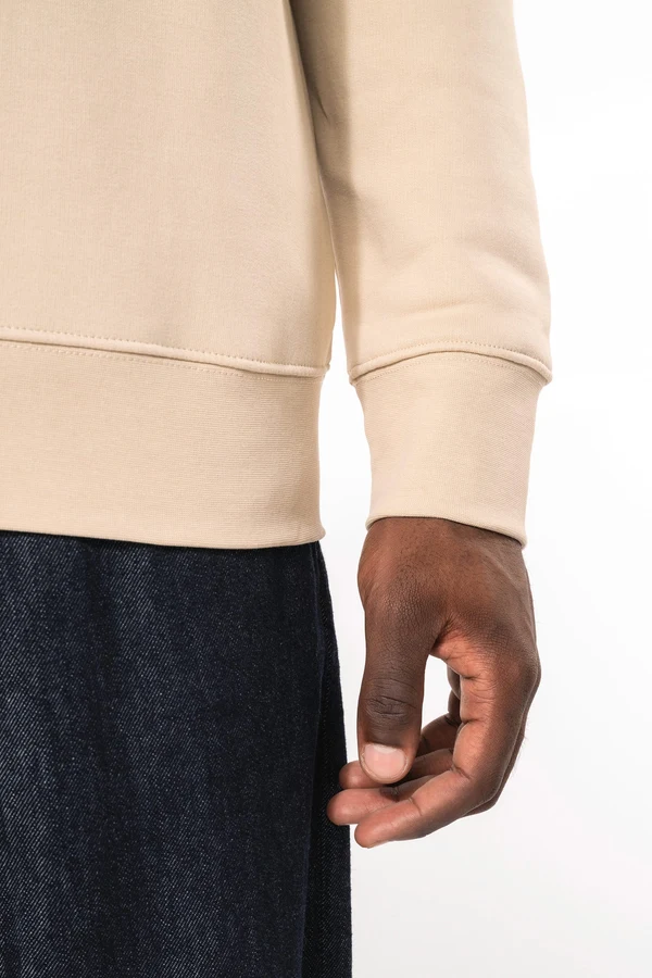 Umweltfreundliches Sweatshirt mit Rundhalsausschnitt