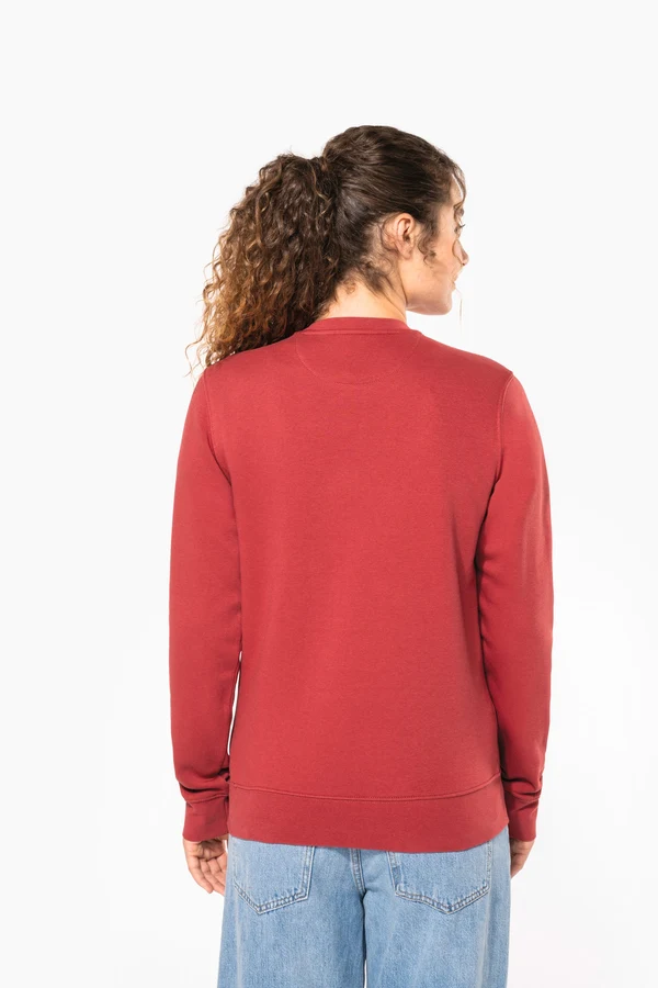 Umweltfreundliches Sweatshirt mit Rundhalsausschnitt