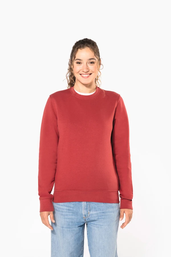 Umweltfreundliches Sweatshirt mit Rundhalsausschnitt