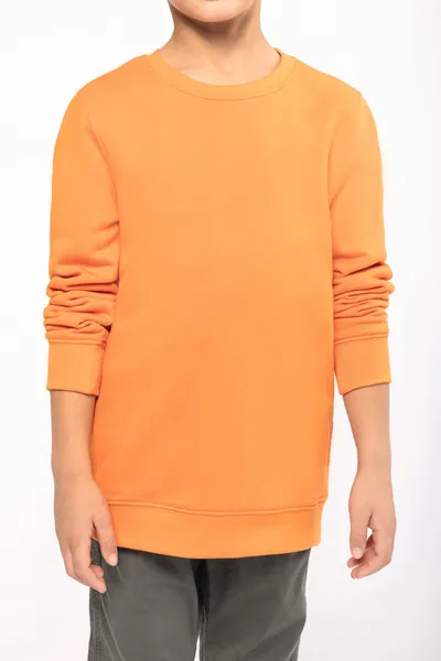 Umweltfreundliches Sweatshirt mit Rundhalsausschnitt für Kinder