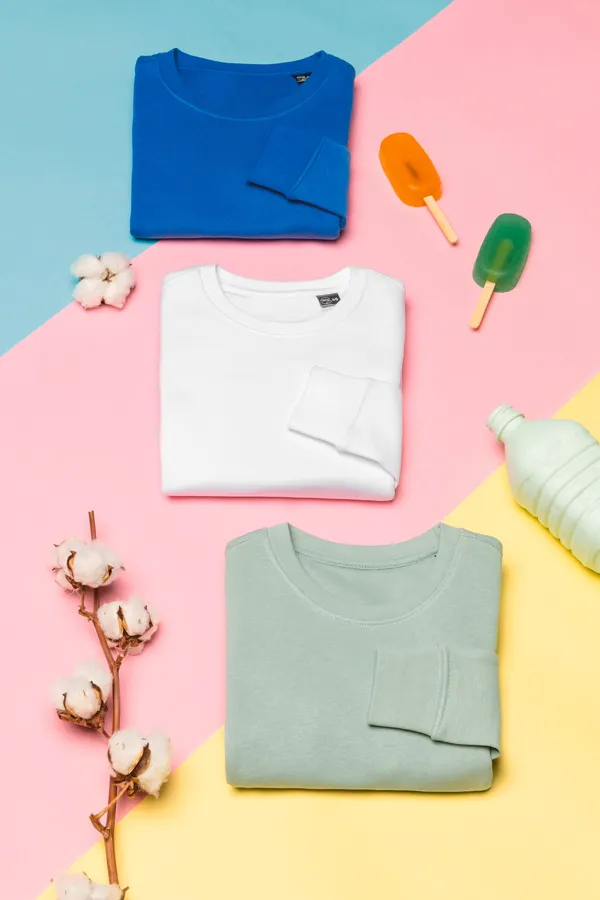 Umweltfreundliches Sweatshirt mit Rundhalsausschnitt für Kinder