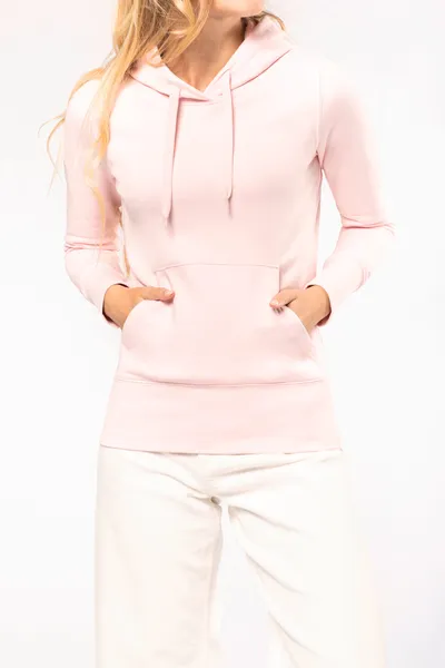 Umweltfreundliches Kapuzensweatshirt für Damen