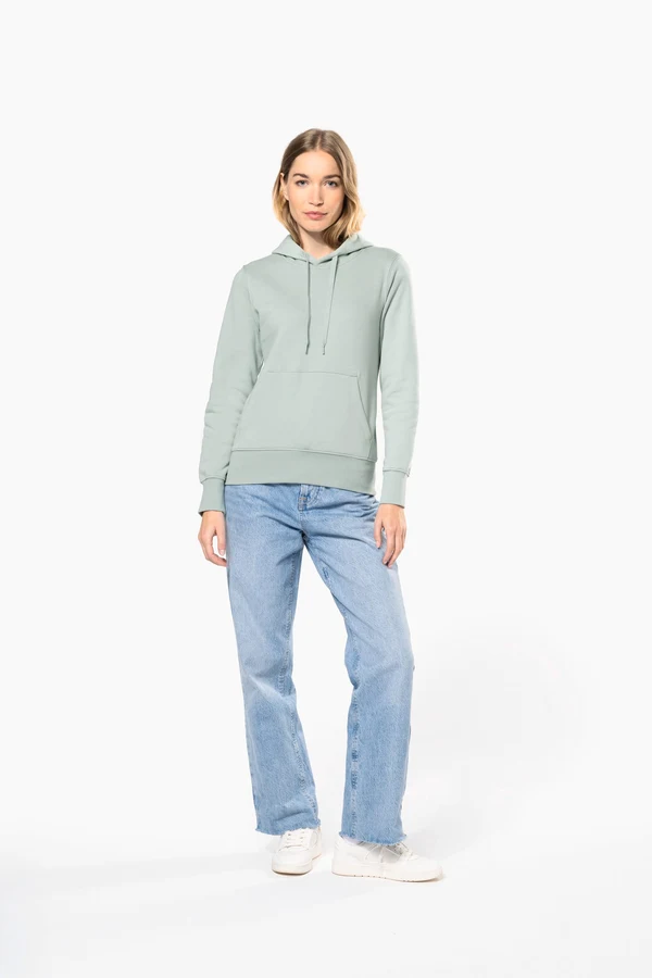 Umweltfreundliches Kapuzensweatshirt für Damen