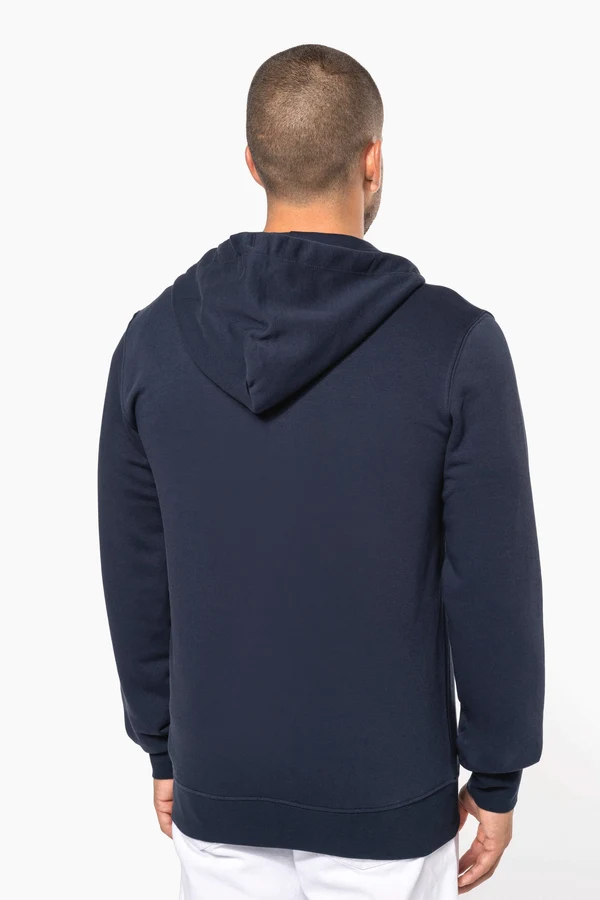 Umweltfreundliches Kapuzensweatshirt mit Reißverschluss Herren