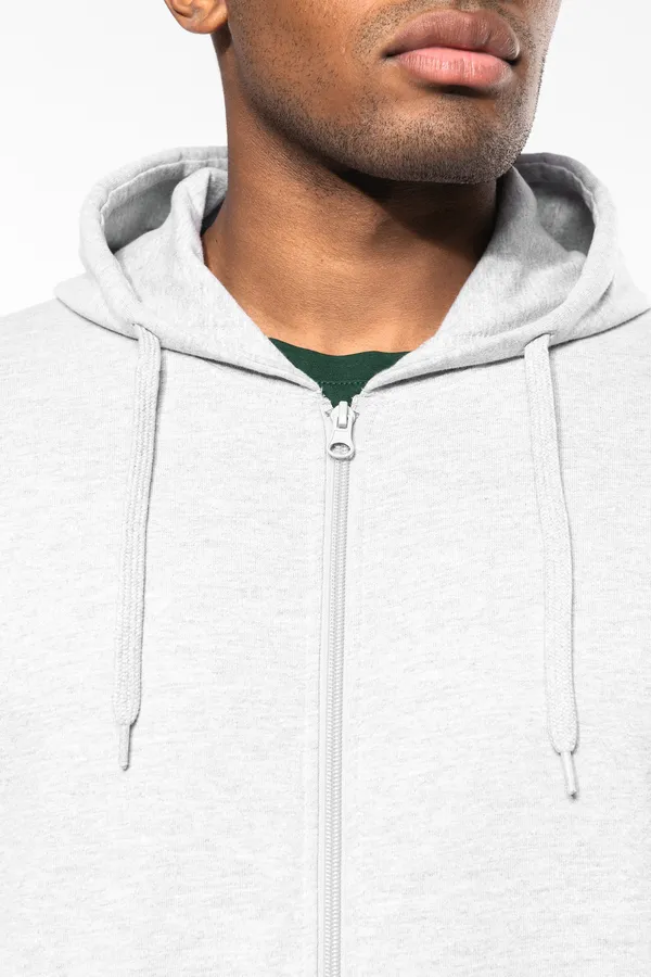 Kapuzen-sweatshirt mit Reißverschluss