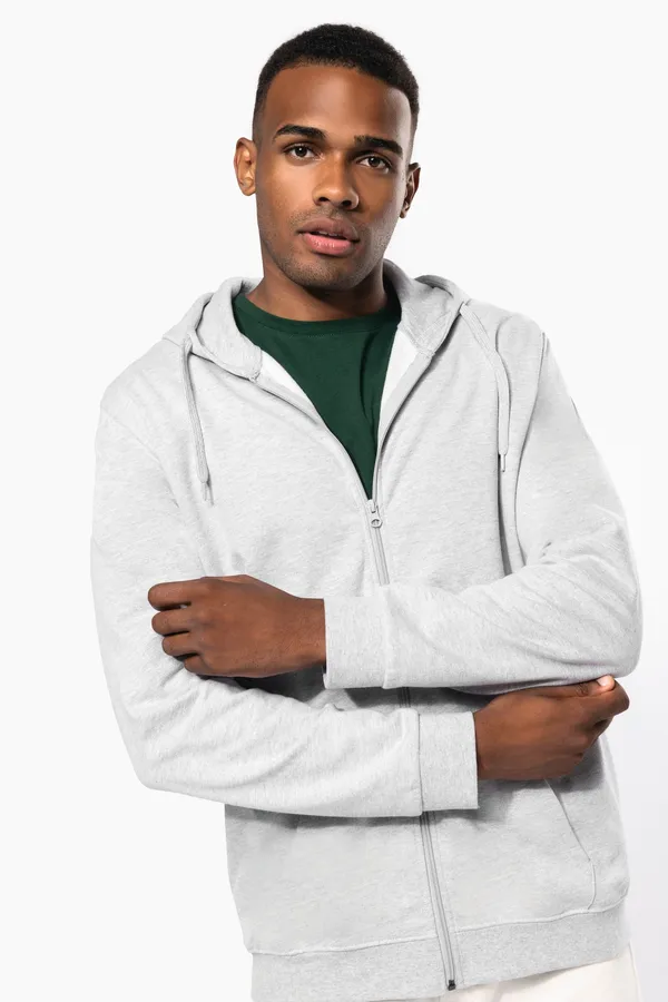 Kapuzen-sweatshirt mit Reißverschluss