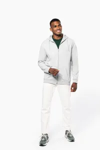 Kapuzen-sweatshirt mit Reißverschluss