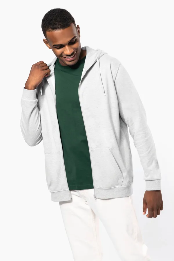 Kapuzen-sweatshirt mit Reißverschluss