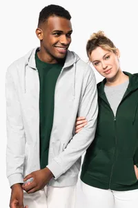 Kapuzen-sweatshirt mit Reißverschluss