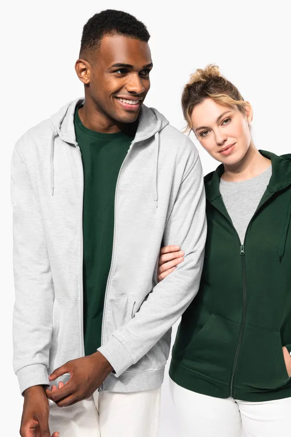 Kapuzen-sweatshirt mit Reißverschluss