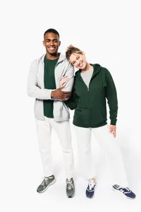 Kapuzen-sweatshirt mit Reißverschluss