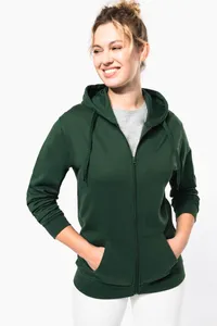 Kapuzen-sweatshirt mit Reißverschluss