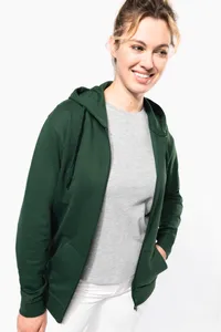 Kapuzen-sweatshirt mit Reißverschluss