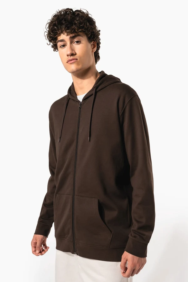 Kapuzen-sweatshirt mit Reißverschluss