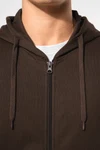 Kapuzen-sweatshirt mit Reißverschluss