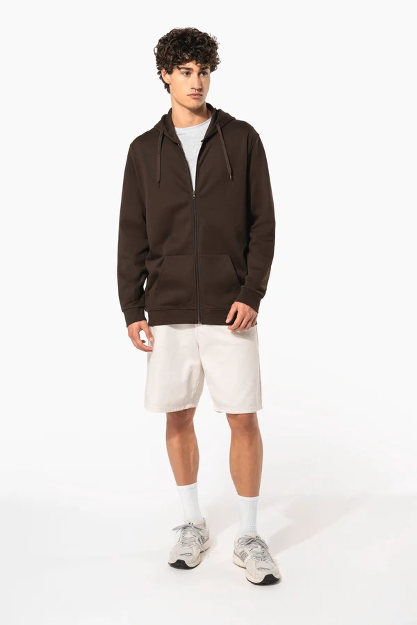 Kapuzen-sweatshirt mit Reißverschluss