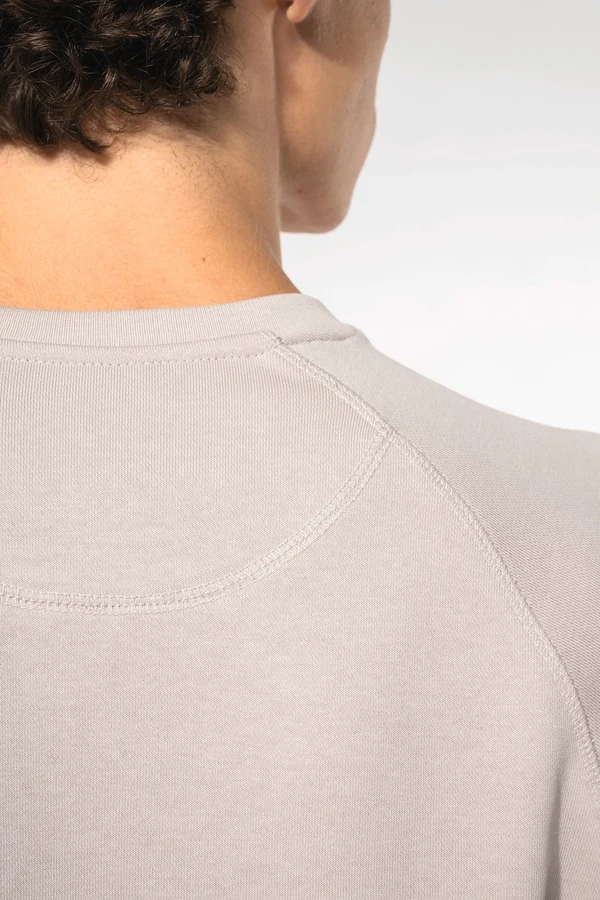 Herren Sweatshirt BIO-BAUMWOLLE Rundhalsausschnitt Raglanärmel