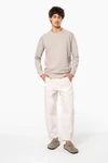 Herren Sweatshirt BIO-BAUMWOLLE Rundhalsausschnitt Raglanärmel